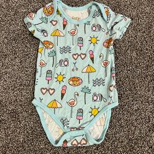 Little Sleepies Pool Party One-Piece Bodysuit